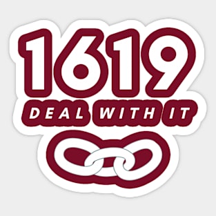 1619 Deal with It Sticker